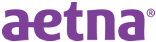 Aetna logo - purple